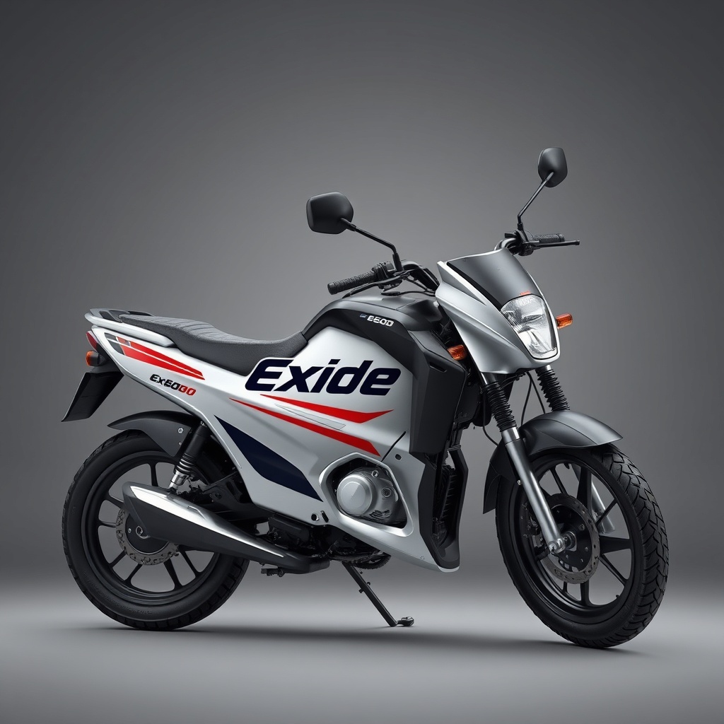 <clean photorealistic photo of Exide EK600 akü